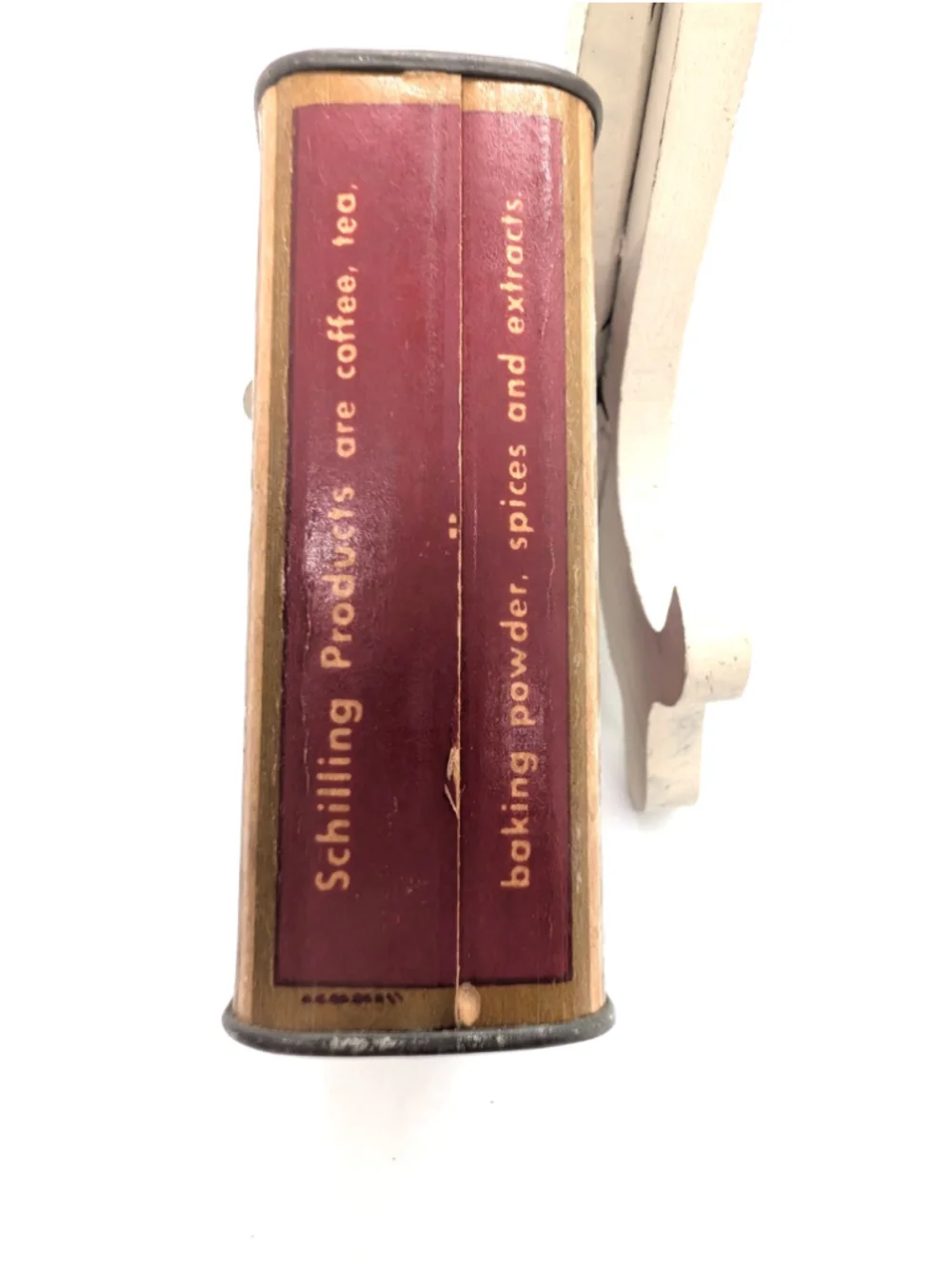 Vintage A. Schilling & Co Cinnamon Spice Box - 2 oz